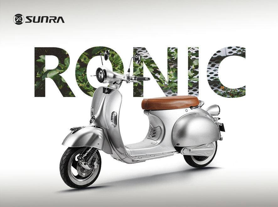 Ronic is a classic SUNRA electric scooter specially designed for urban riding